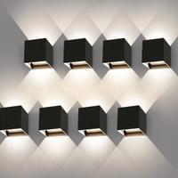 8 applique da parete esterna e interno led 