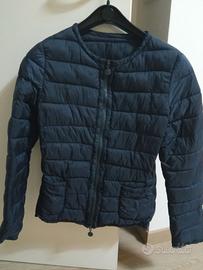 Piumino leggero donna blu giacca autunnale 