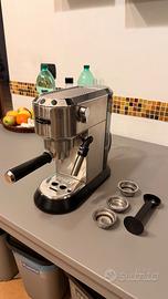 DeLonghi Dedica - macchina caffè polvere e cialde