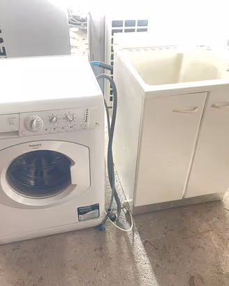 Lavatrice + mobile lavabo