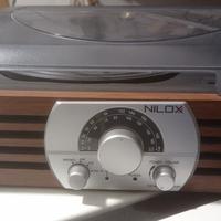 Giradischi,radio,MP3 Nilox