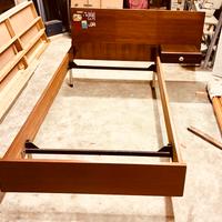 Letto in teak svedese modernariato anni 50 origina