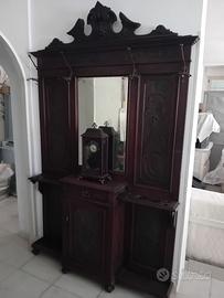 Appendiabiti fine 800 stile liberty italiano
