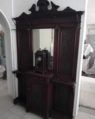Appendiabiti fine 800 stile liberty italiano