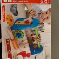 Gioco cassetta attrezzi in legno