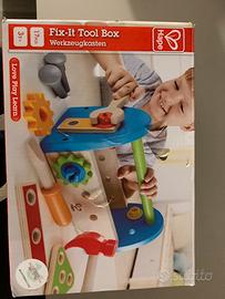 Gioco cassetta attrezzi in legno