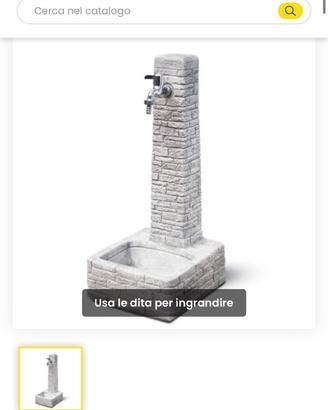 Fontana da giardino