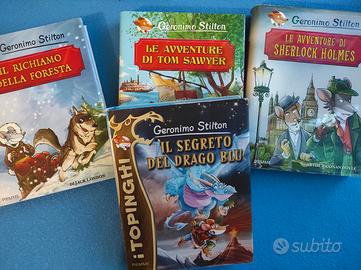 Lotto 4 Libri GERONIMO STILTON 