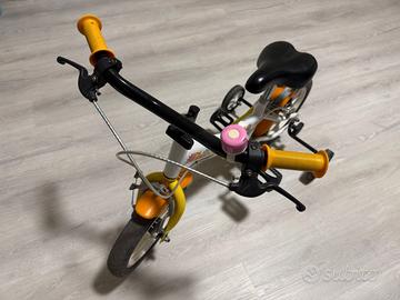prima bicicletta bambina con rotelle