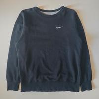 Felpa Nike uomo M nera girocollo Swoosh