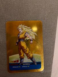 Carta goku supersayan lamincards