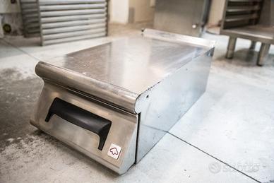 Elemento neutro Modular in inox con cassetto