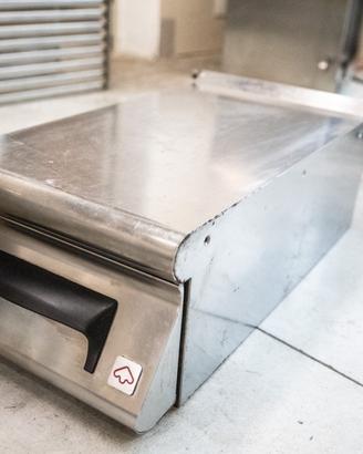 Elemento neutro Modular in inox con cassetto