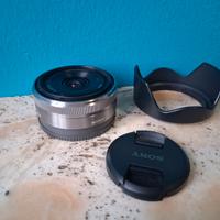 Obiettivo Sony E 16mm f/2.8 per sony aps-c