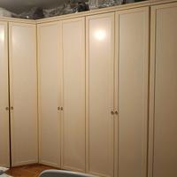 ARMADIO 7 ANTE ANGOLARE CON CABINA ARMADIO