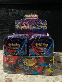 Pokemon Display mini tin megaevoluzioni VUOTE