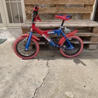 Bicicletta spiderman
