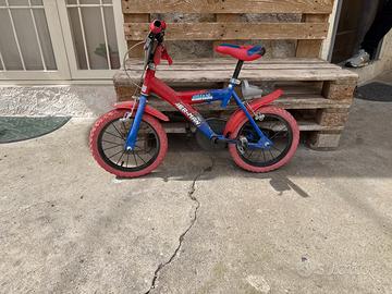 Bicicletta spiderman