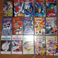 VHS originali Gaiking, Mazinga, Kyashan , Baldios