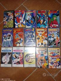 VHS originali Gaiking, Mazinga, Kyashan , Baldios