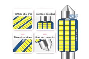 LAMPADINA LED CANBUS C10W FESTOON 36MM 30 LEDS