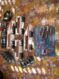 Lego treno 7897 + vagone centrale aggiuntivo