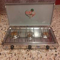 Cucina da campeggio.