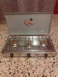 Cucina da campeggio.