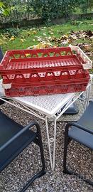 Cassette plastica impilabili