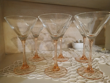 Bicchieri da Cocktail anni 70