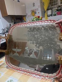 Vassoio specchio anni 60