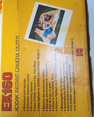 Kodak EK160 Instante Camera 1982