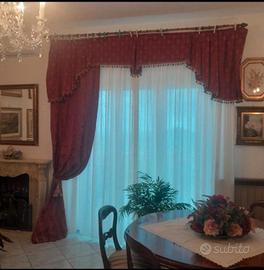 Mantovana in damasco e seta