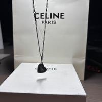 collana celine con ciondolo cuore