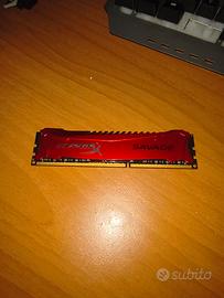 Kingston HyperX FURY Red 8GB DDR3 1600MHz (HX316C9