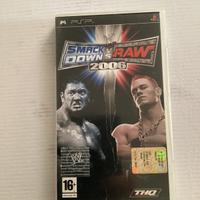 Psp gioco smack down vs raw 06