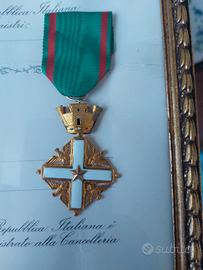 attestato di cavalierato