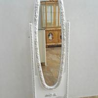 Specchio Specchiera da terra basculante barocco