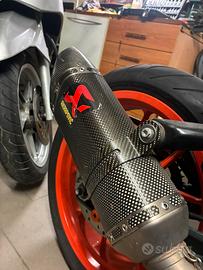 Scarico akrapovic ktm duke 390 2017-19 omologato