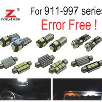 KIT 20 LAMPADE LED INTERNE PER PORSCHE 911 997 CAR
