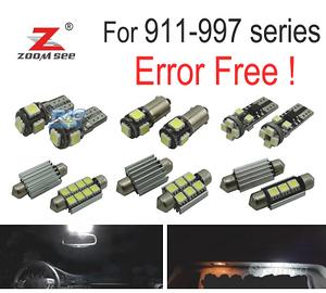 KIT 20 LAMPADE LED INTERNE PER PORSCHE 911 997 CAR