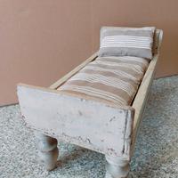 Letto per bambole, pezzo unico 