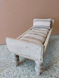 Letto per bambole, pezzo unico 