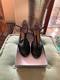 Scarpe pelle nere,41 Studio 76