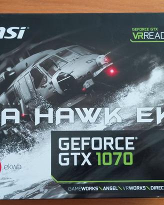 MSI GTX 1070 Sea hawkek