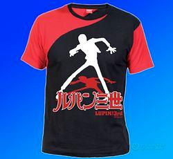 T-SHIRT LUPIN III SHADOW B - TAGLIA L
