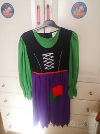 HALLOWEEN VESTITO DA STREGHETTA 