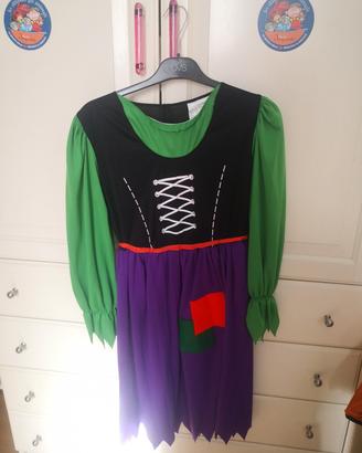 HALLOWEEN VESTITO DA STREGHETTA 