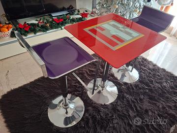Tavolino+sgabelli design