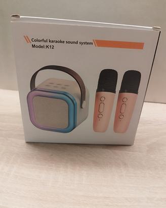 cassa bluetooth karaoke 